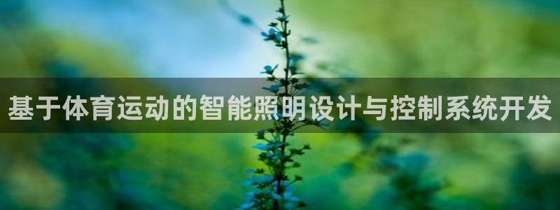 意昂32体育：基于体育运动的智能照明设计与控制系统开发