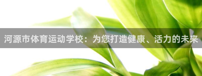意昂3f凯捷注册：河源市体育运动学校：为您打造健康、活力的未来