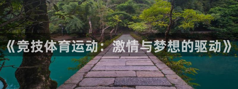 意昂3凯捷注册：《竞技体育运动：激情与梦想的驱动》